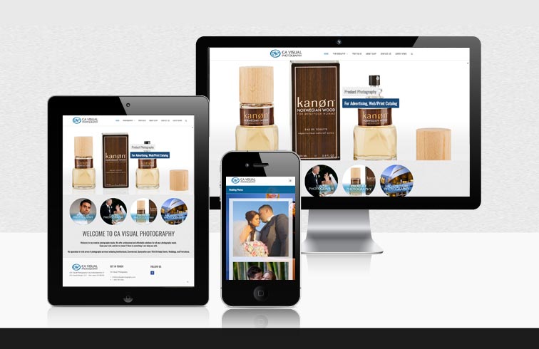 CA Visual Photography Website