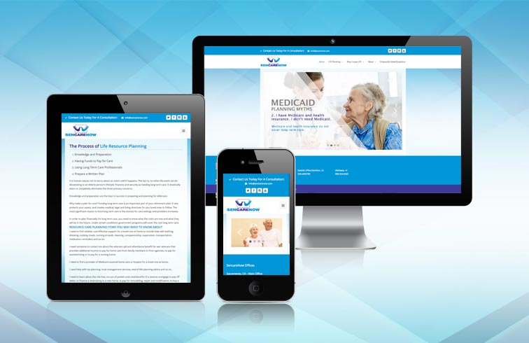 SenCare Now Website